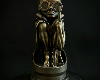 Bullet Baby – 3D Printed Sculpture Inspired by H.R. Giger’s Birth Machine | Biomechanical Art & Sci-Fi Aliens Collectible