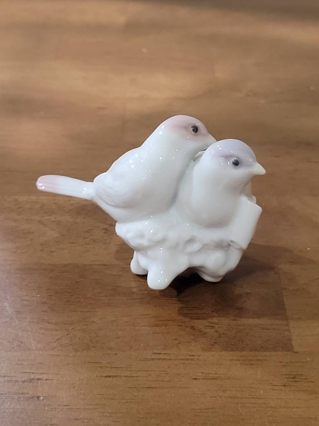 Vintage 1997 Lladro Lovebirds First Christmas Together Ornament