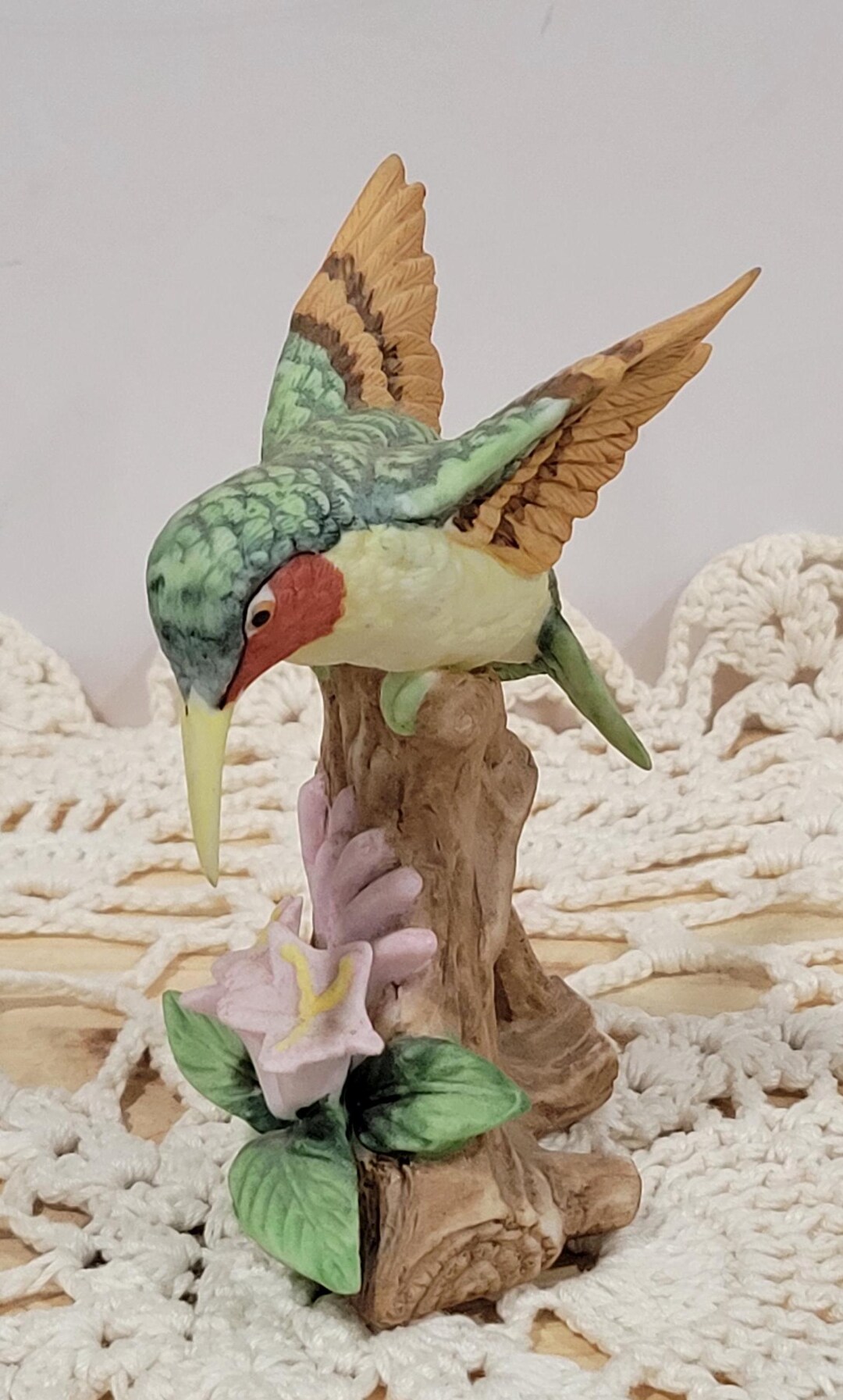 Vintage Lefton Fine China Hummingbird Figurine #01265 4 In. X 3 In ...