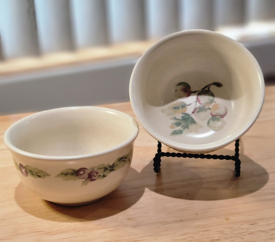 Vintage Dessert Bowl Jamberry by PFALTZGRAFF Set of 2 Bowls Etsy