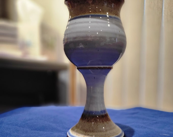 Vintage John Deneen Pottery Chalice Goblet Studio Art Pottery St. Paul