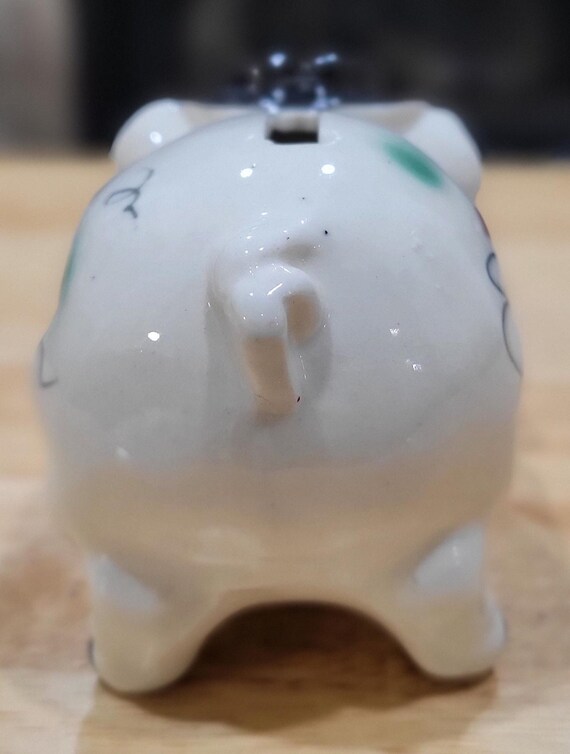 昭和レトロ ファンシー貯金箱 陶器置物 昭和 レトロ ファンシー 陶器 カバちゃん貯金箱 - メルカリ