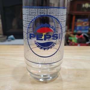 Vintage Pepsi Cola Collectable Drinking Glass 1962 on Back 6 Inches Tall X  3 Inch Diameter - Etsy UK