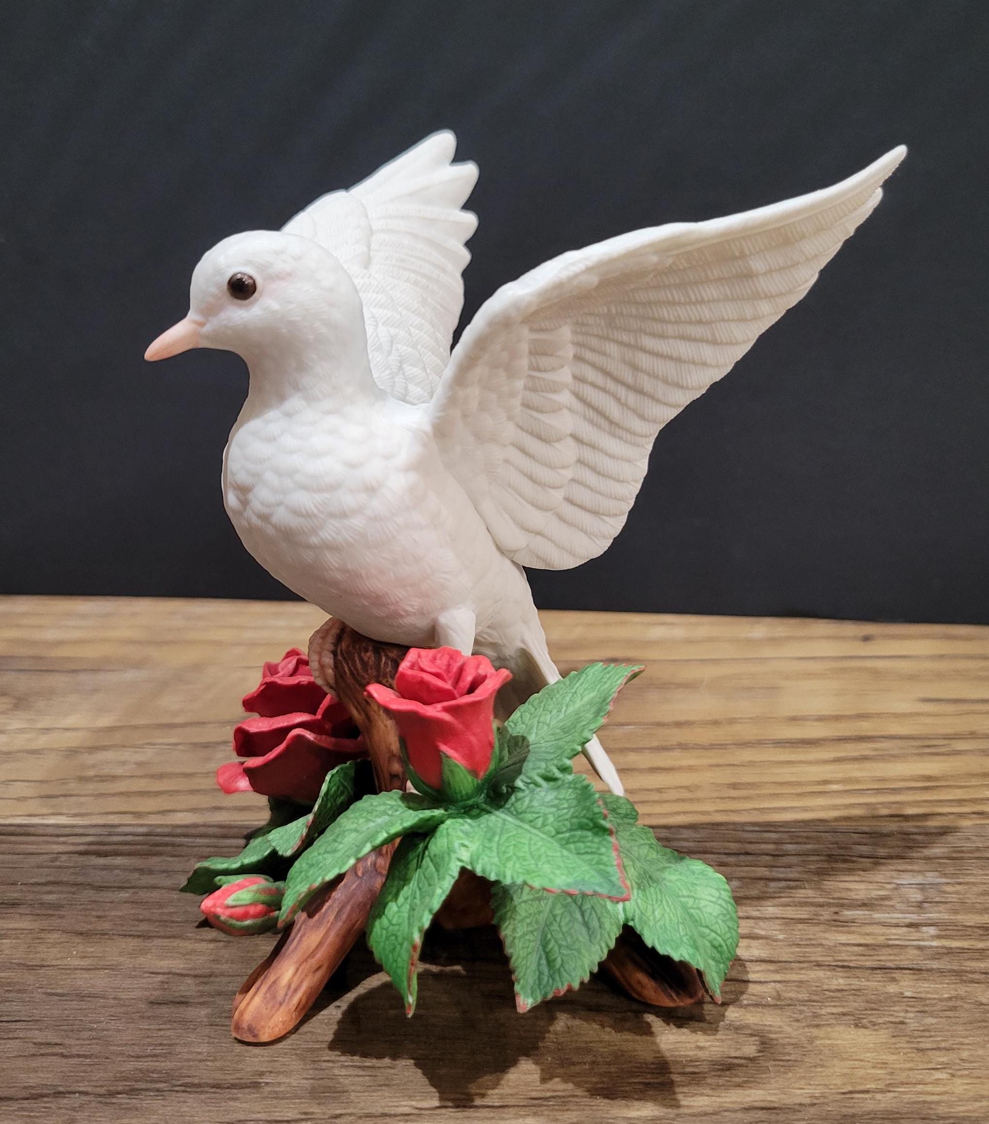 レノックス クリスマス 鳩の置物 – 1993 年コレクション、ウィングス