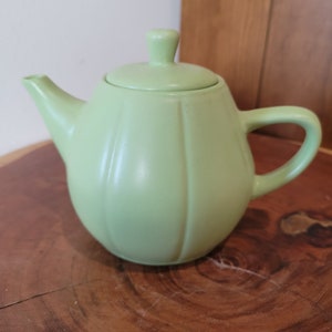 Pia Elden Teapot by Ikea, Spring Green Adorable Tea Party Pot 6 Inches Tall Tea for Two