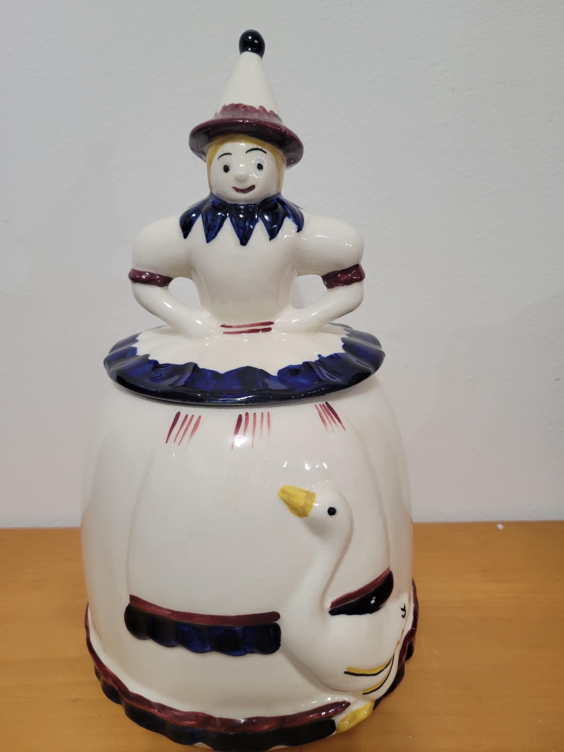 Vintage Abingdon Mother Goose Cookie Jar – 1940s USA Pottery - Etsy