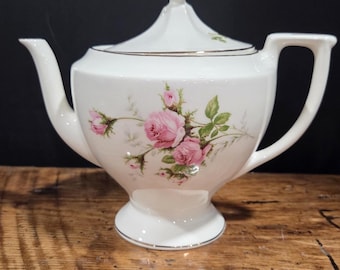Tetera Canonsburg "Ramo de Rosas Tradicional Americana" Colección Rosa T Rosa Hecha en EE. UU.