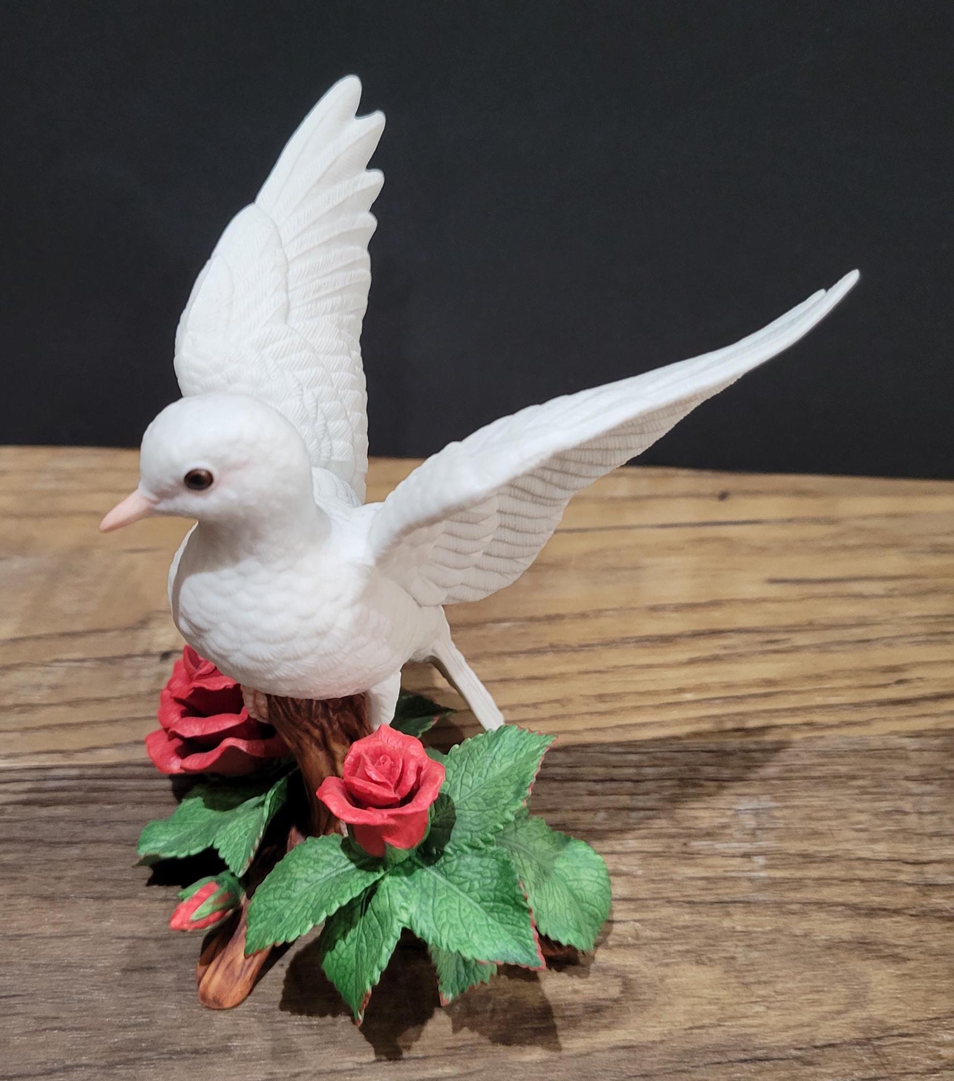 レノックス クリスマス 鳩の置物 – 1993 年コレクション、ウィングス