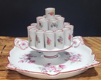 dresden cigarette holder Vintage Carl Thieme Dresden Porcelain Cigarette Holder, Floral Capodimonte  Style