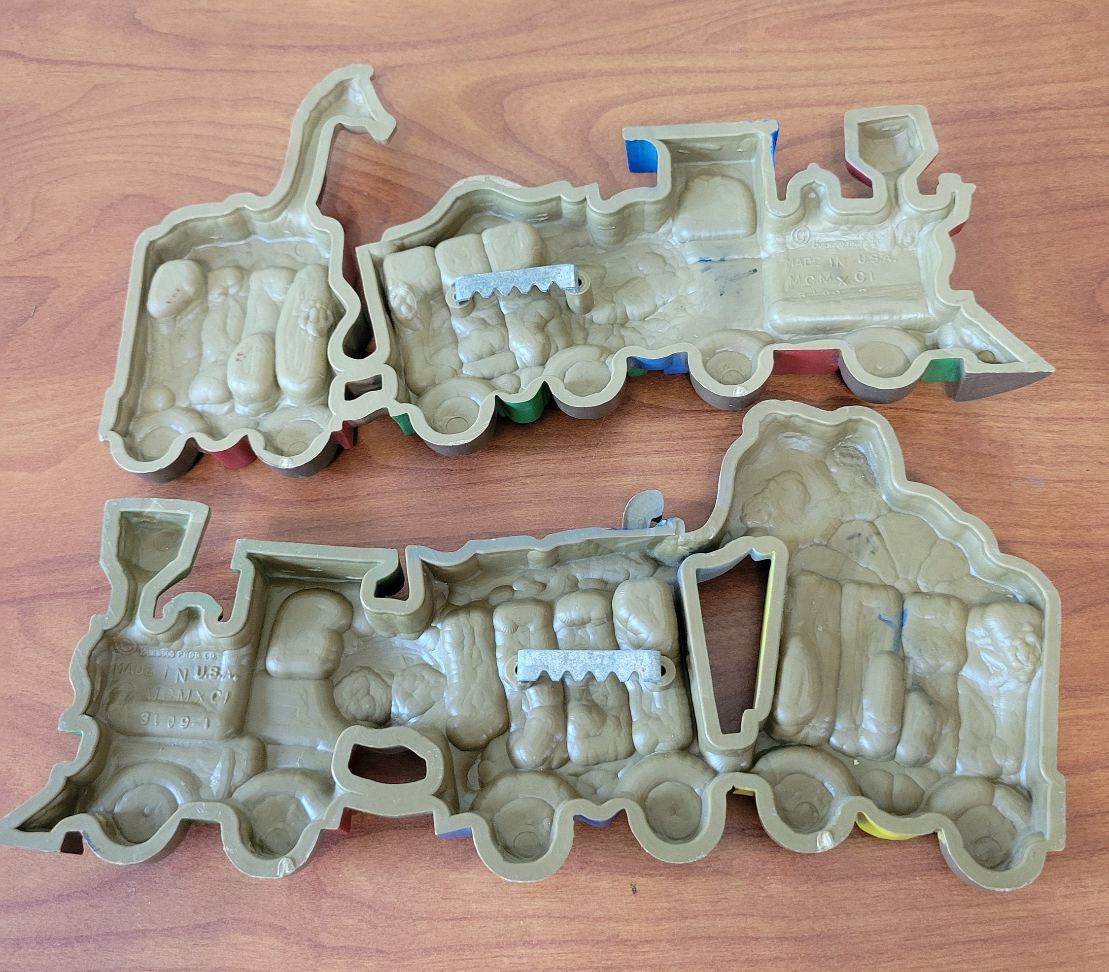 ヴィンテージ バーウッド サーカス トレイン ウォール プレート ベビー