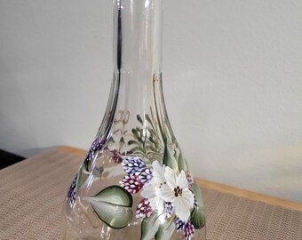 Vaso Di Vetro A Forma Di Cuore Con Cornice In Legno Vintage, Portafiori Da Tavolo – Decorazione Originale Per Casa E Ufficio - 4