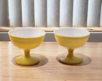 ヘーゼルアトラス 1940年代 シャーベット皿 モダントーン プラトナイト