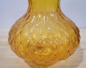 Vintage Amber Diamond Quilted Glass Lamp Shade - Etsy Vintage Amber Diamond Quilted Glass Lamp Shade - Etsy