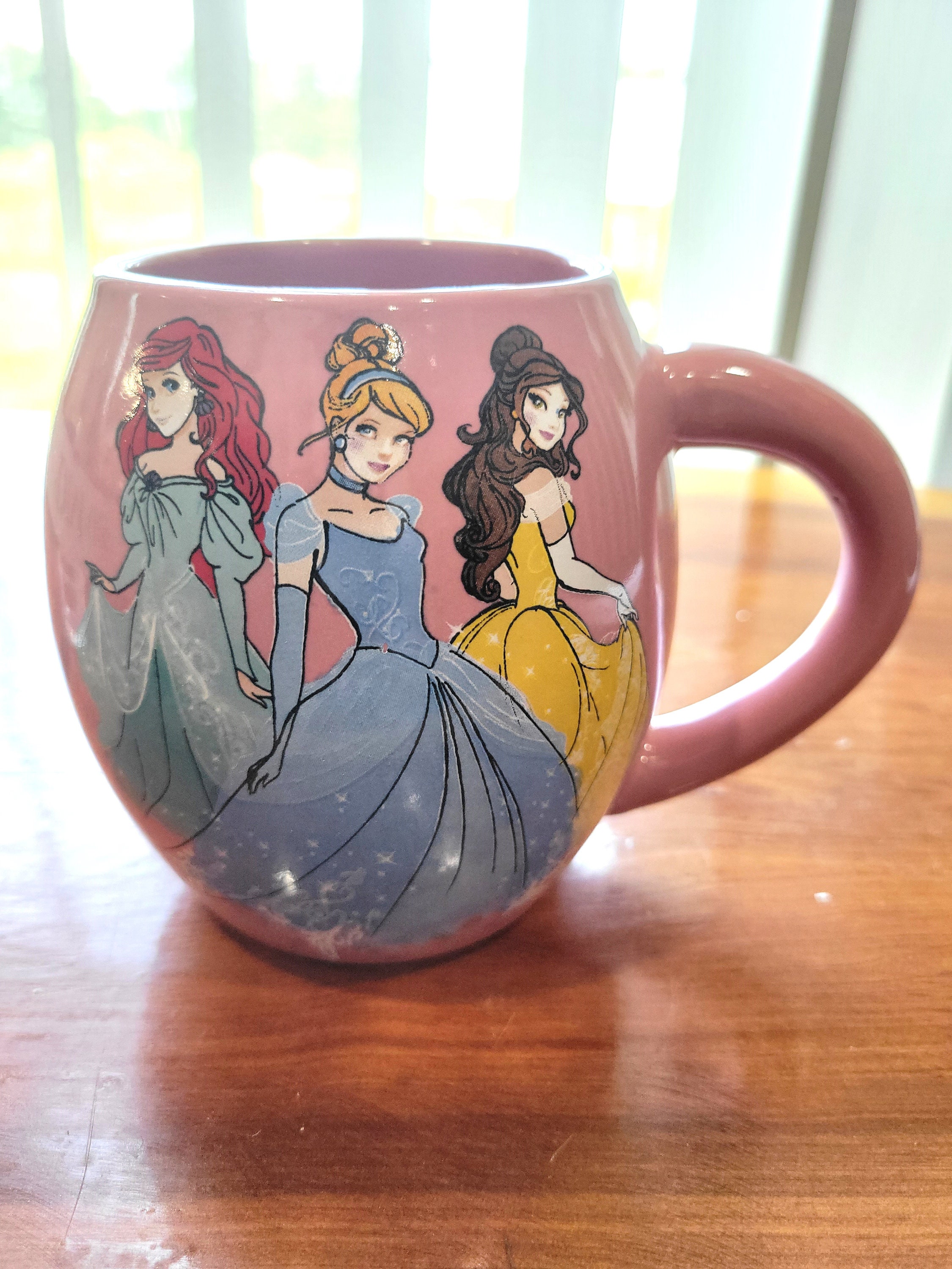 Disney Princess Little Mermaid Ariel Moonlight Ceramic Soup Mug, 24 Ounces  