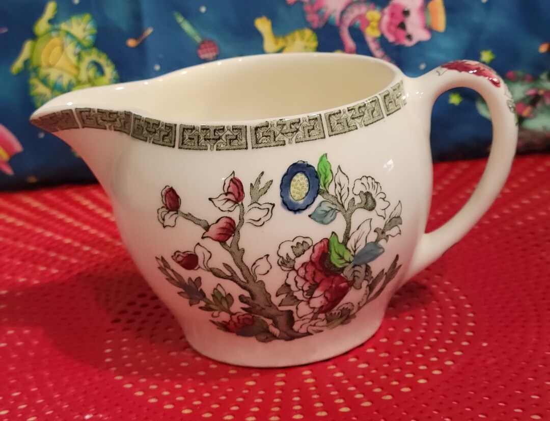 Indian Tree Kitchenware Vintage Johnson Bros Indian Tree Creamer, England Kitchenware - Etsy