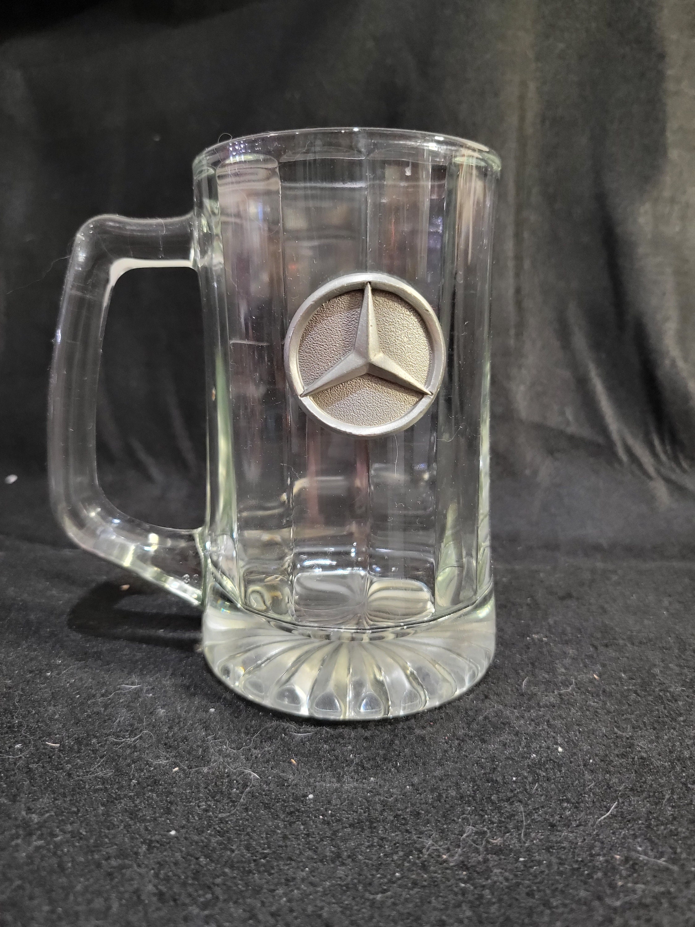 Vintage Mercedes Benz Logo Advertising Car Manufacturer Tall
