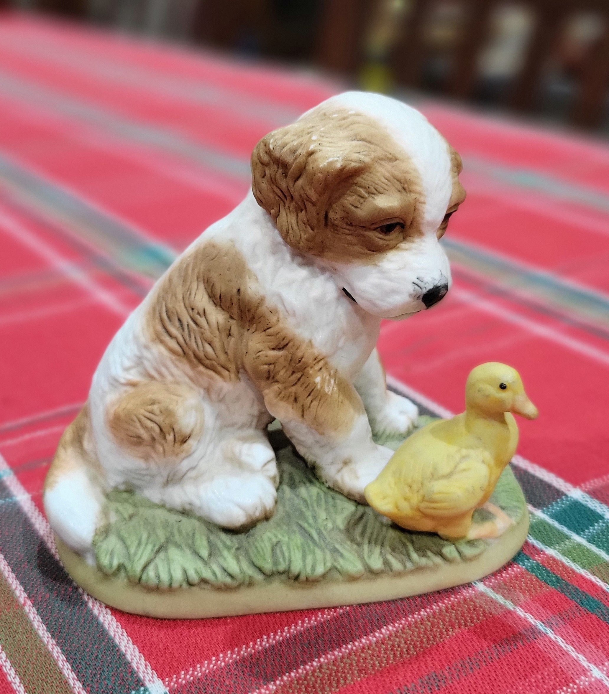Homco Dog Figurine - Etsy