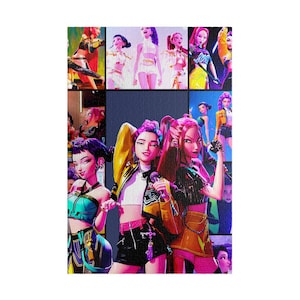 Kpop Demon Hunters Puzzle 1000 - Etsy