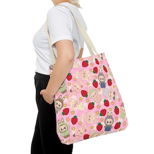 Cute Monster Tote Bag