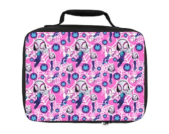 Ghost Spidey PINK Lunch Bag