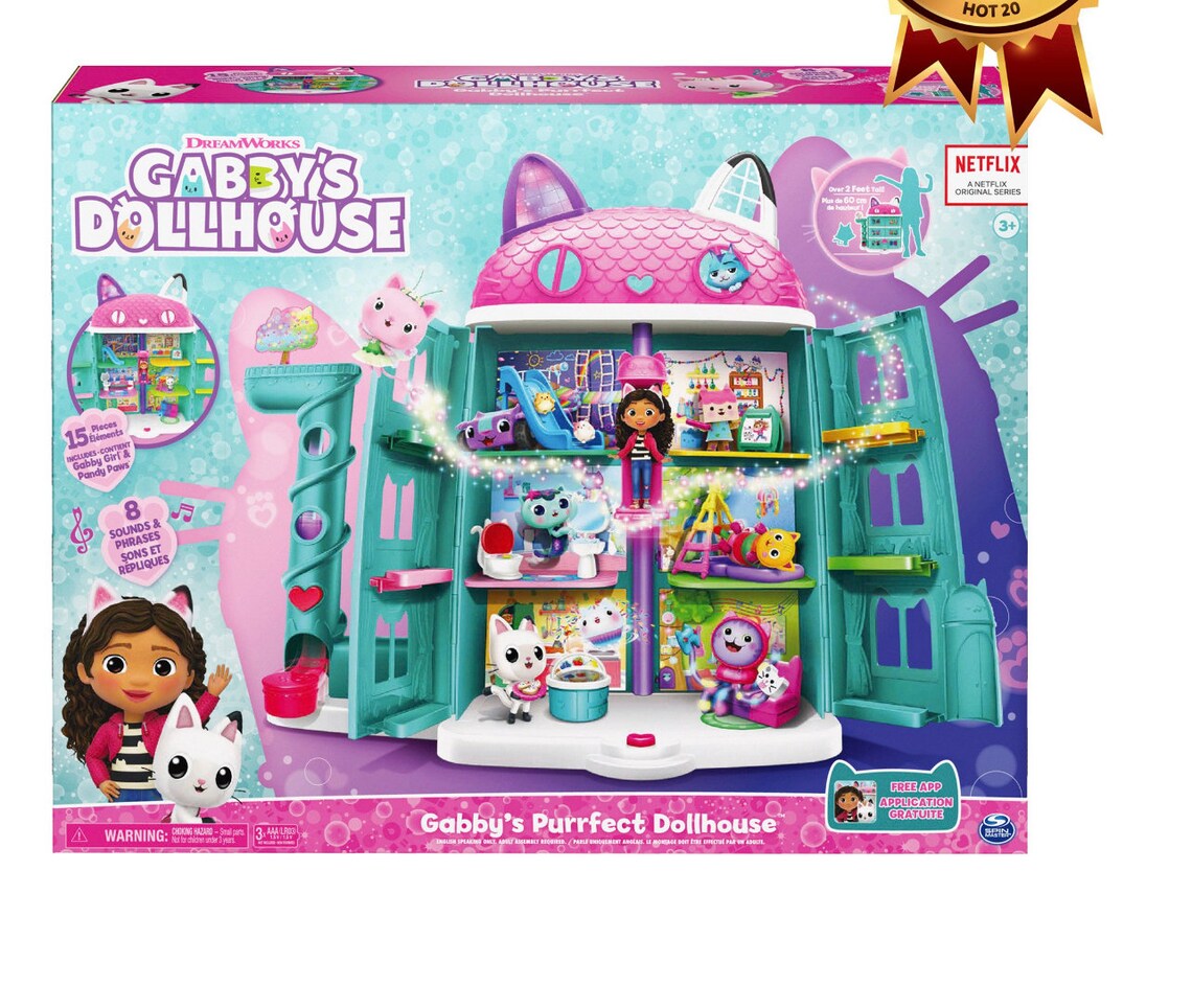 Gabby's Dollhouse Dollhouse Etsy