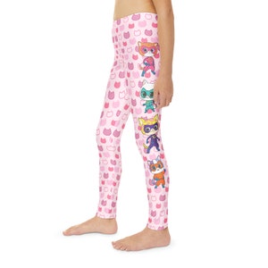 Super kitties Youth Full-Length Leggings