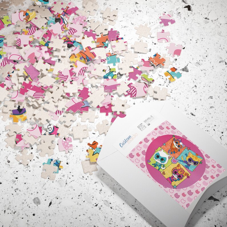Super Kitties Puzzle 110 pcs. READY TO SHIP from New Jersey image 2