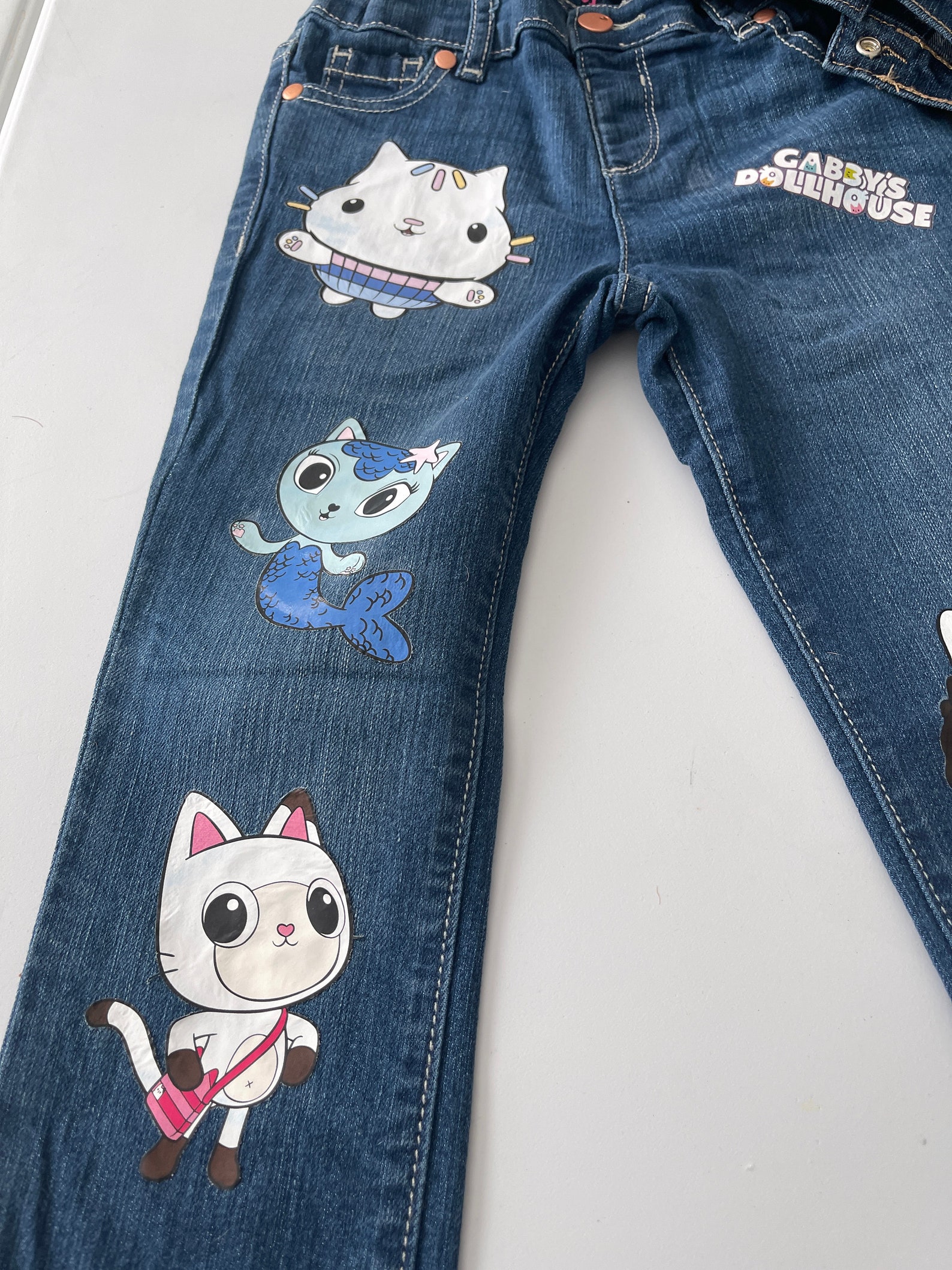 Gabby's Dollhouse Jeans & Jacket 5T Etsy Australia