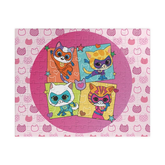Super Kitties Puzzle  110 pcs. READY TO SHIP from New Jersey