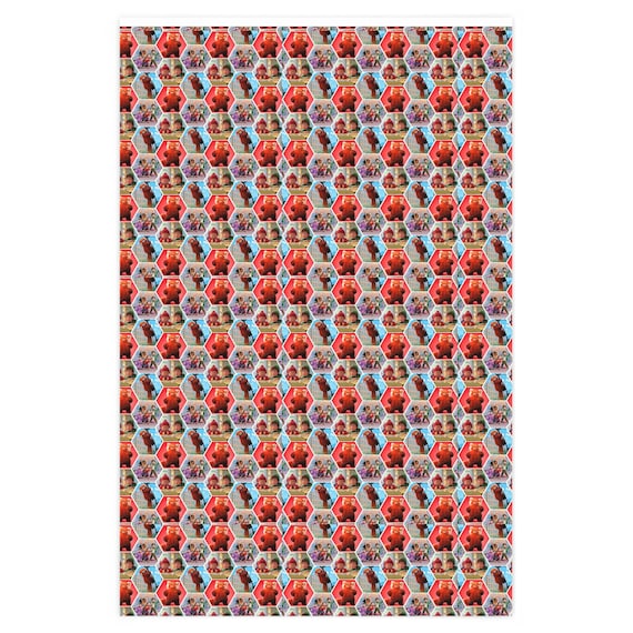 Turning Red Wrapping Paper 