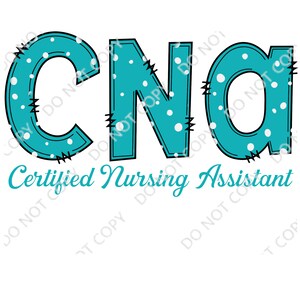 Certified Nursing Assistant PNG Digital Download