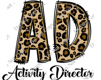 Activity Director PNG Digital Download