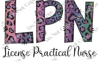 Leopard LPN licencja pielęgniarka praktyczna PNG pobieranie cyfrowe