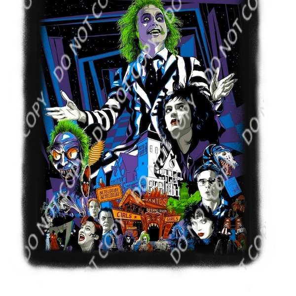 BeetleJuice PNG Digital Download