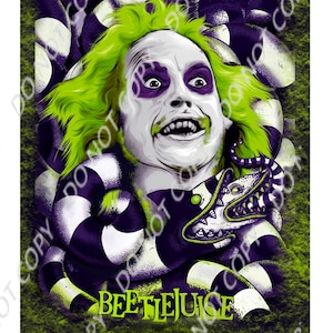 Beetle Juice PNG Digital Download