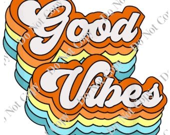 Good Vibes PNG Téléchargement numérique