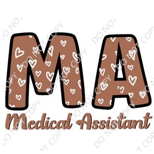 Medical Assistant PNG Digital Download