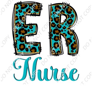 ER Krankenschwester PNG Digitaler Download
