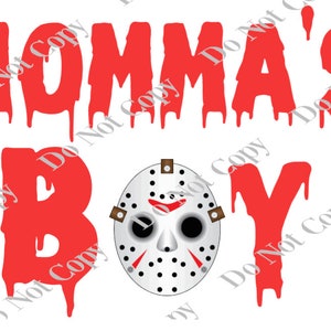 Mammas Boy PNG Digital Download