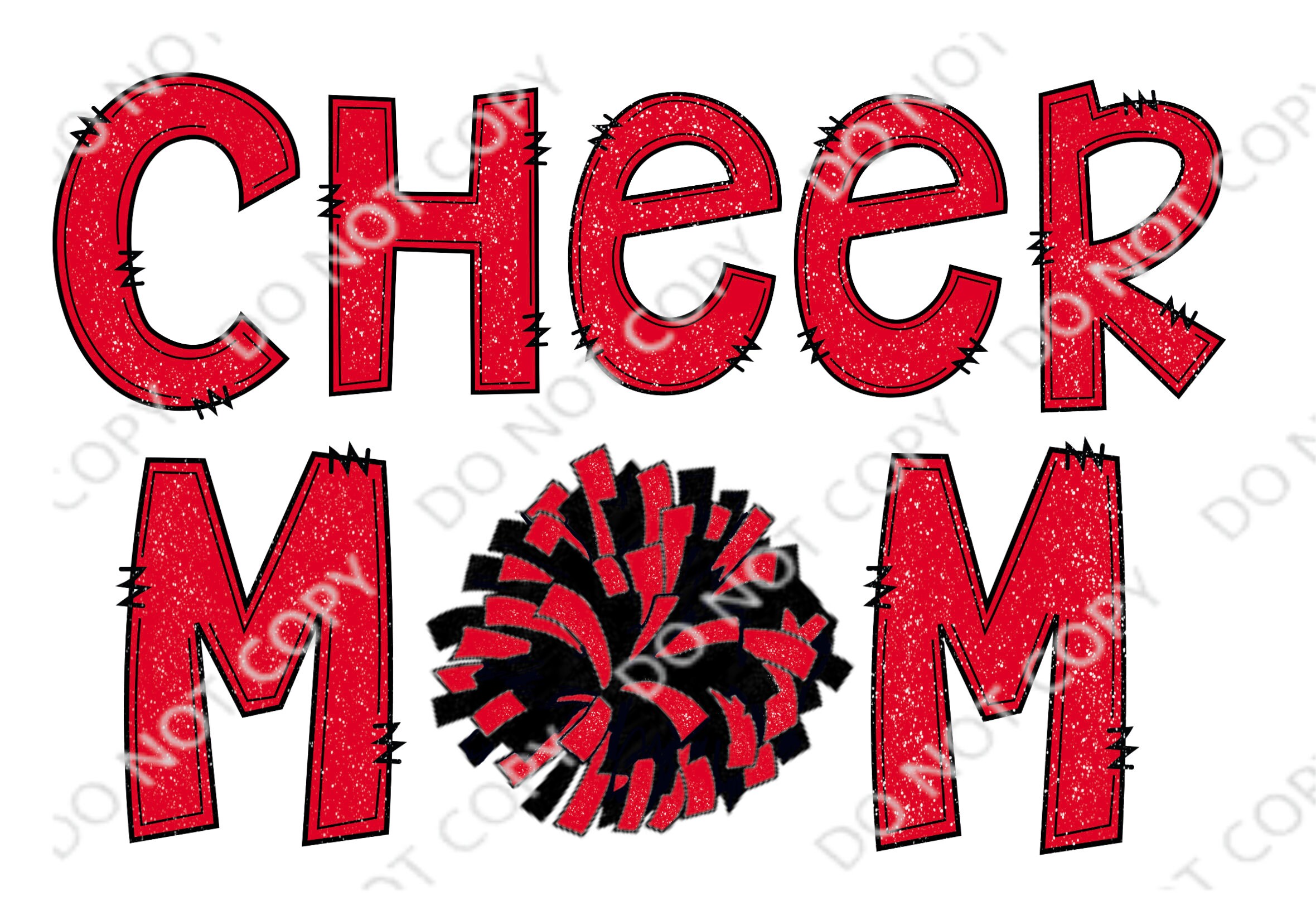 Cheer Mom PNG Digital Download - Etsy