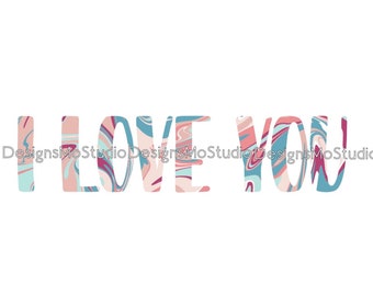 I LOVE YOU digital