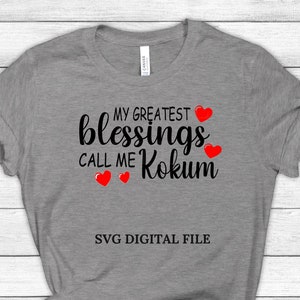 Kokum BLESSINGS| SVG|Indigenous svg|Native American svg|Cut File for| Cricut| Silhouette| Design Space|Digital Download|DIY svg| layered svg