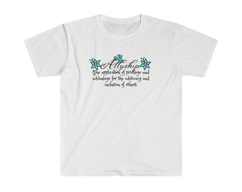 Allyship - Camiseta Unisex Softstyle
