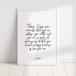 All That You Are Printable | Uplifting Inspirational Quote | Motivational Digital Wall Art  |  Empowerment Poetry