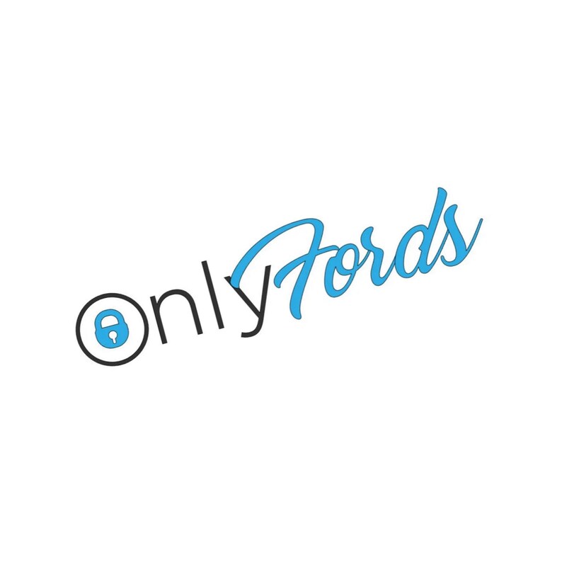 Only Fords Window Decal - Etsy
