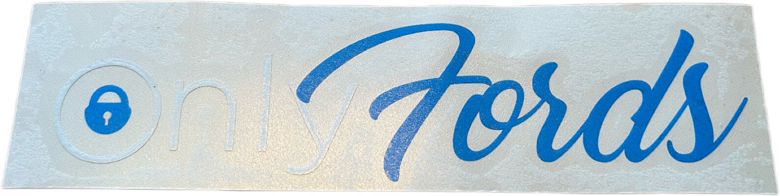 Only Fords Window Decal - Etsy