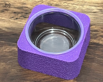 Customizable 2oz Reptile Bowl Holder | 3D Printed | Non-Toxic PLA | Variety of Colors**