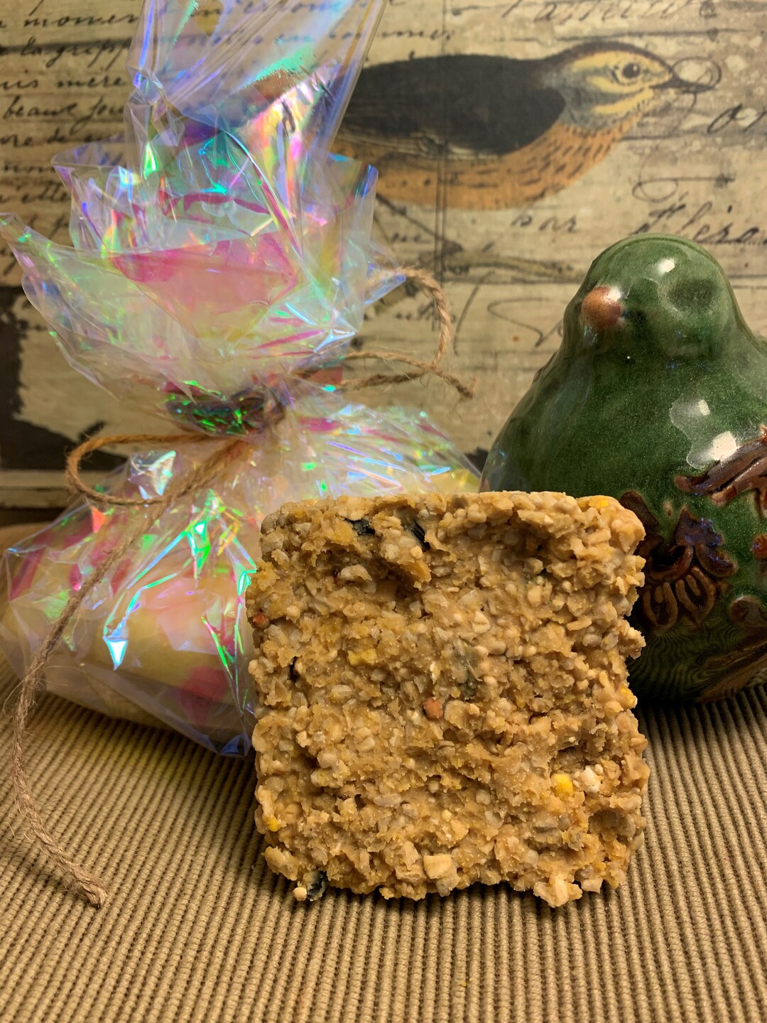 Organic Suet Cakes, Square , Palm Oil Free, High Quality Suet With