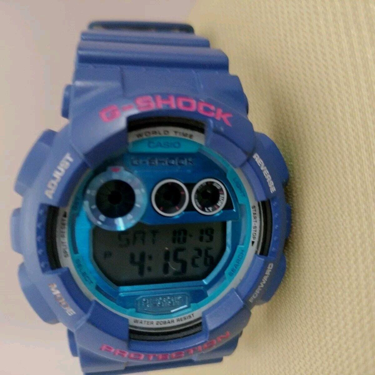 Casio G-shock Mens 3427 GD-120TS-2 Limited Edition Blue Watch 