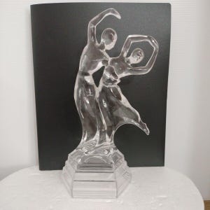 RCR Royal Crystal rock bolero ballroom dancers figurine crystal  11&quot;